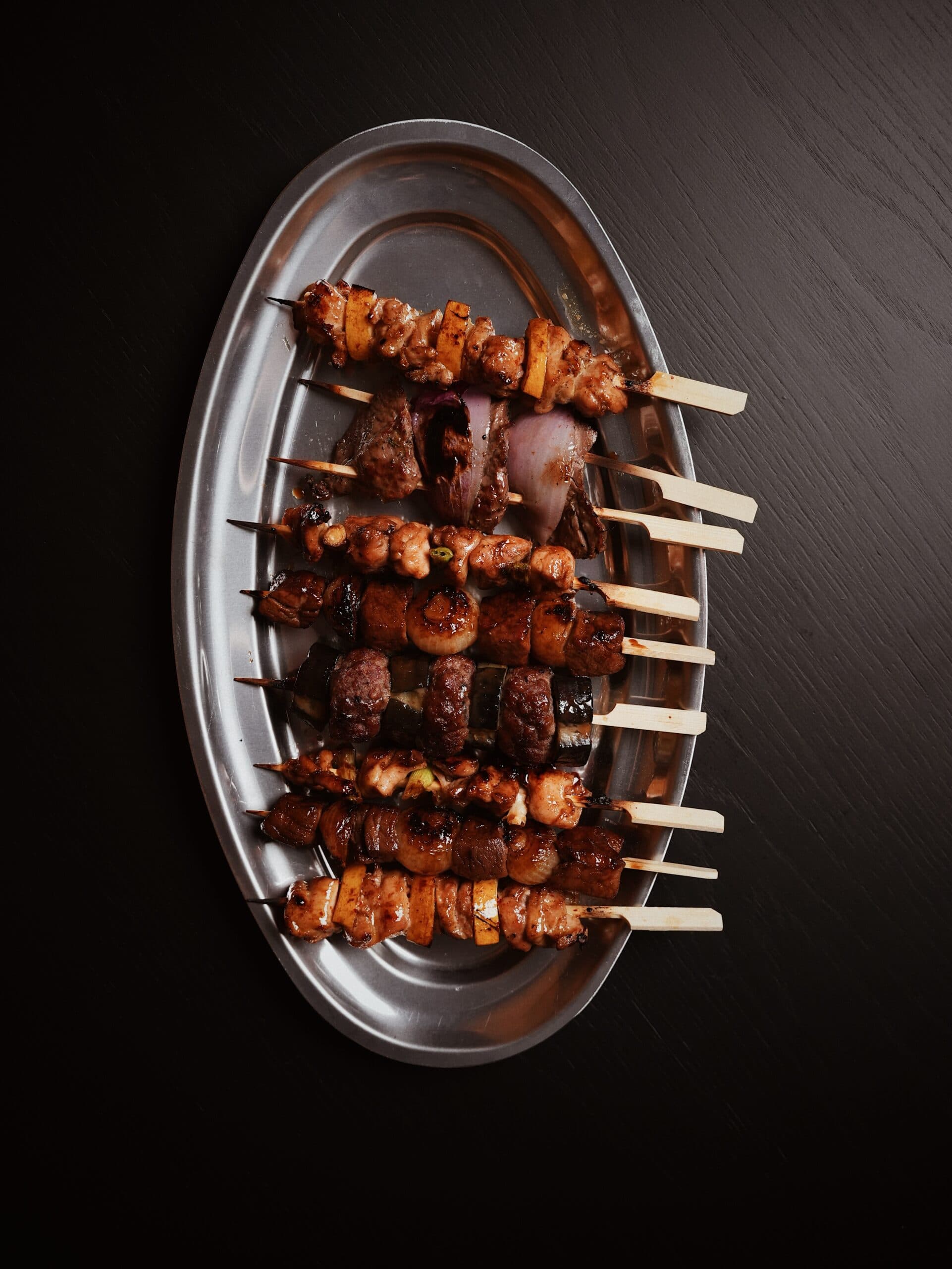 Robata şiş tabağı